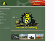 Tablet Screenshot of lohnunternehmen-piening.de
